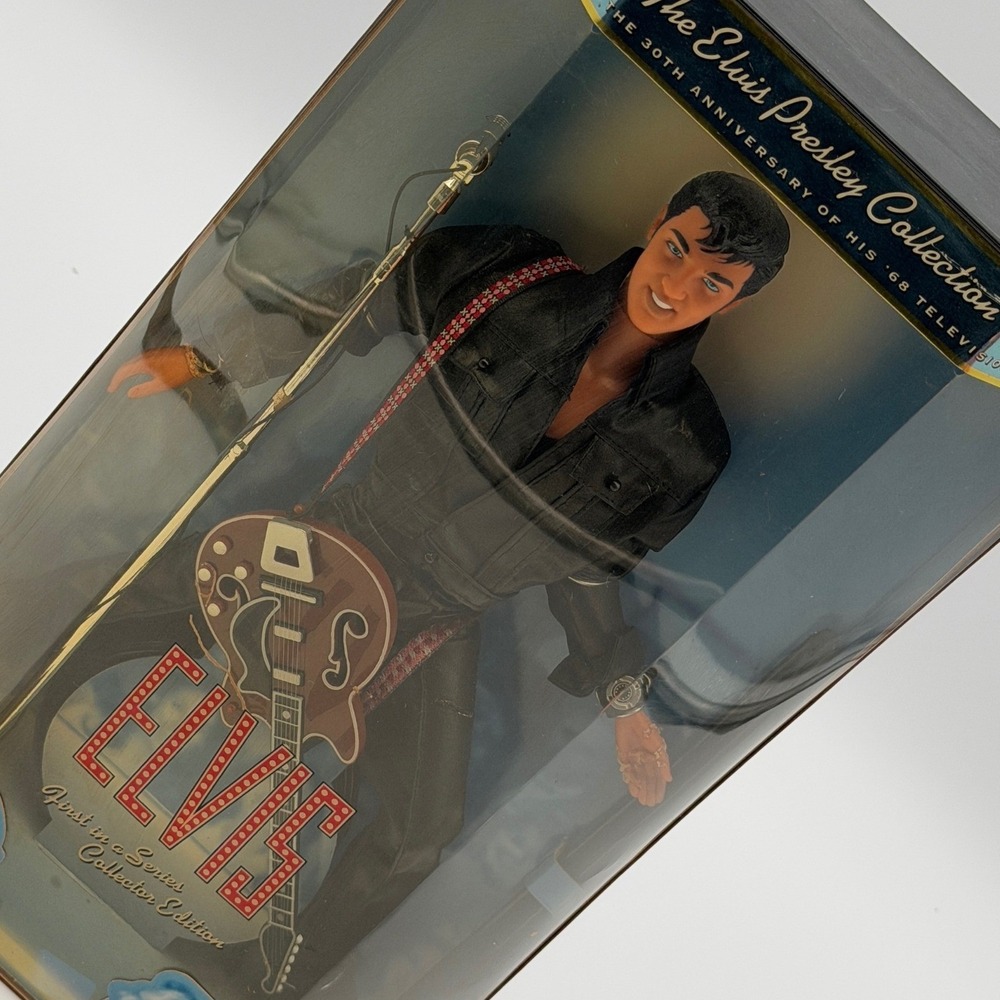 Mattel Elvis Presley 68 Comeback Special Collector Edition Doll 1998 1st Series